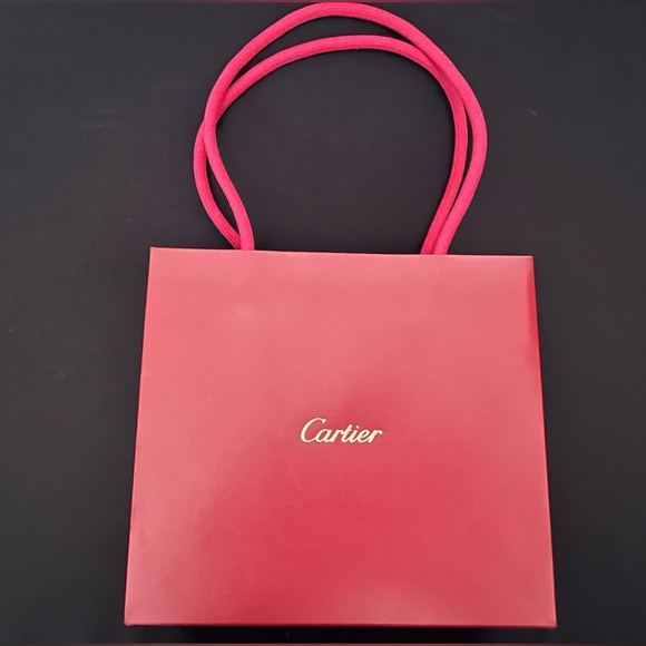 Cartier Gift Bag/Shopping Paper Bag - Picture 1 of 5